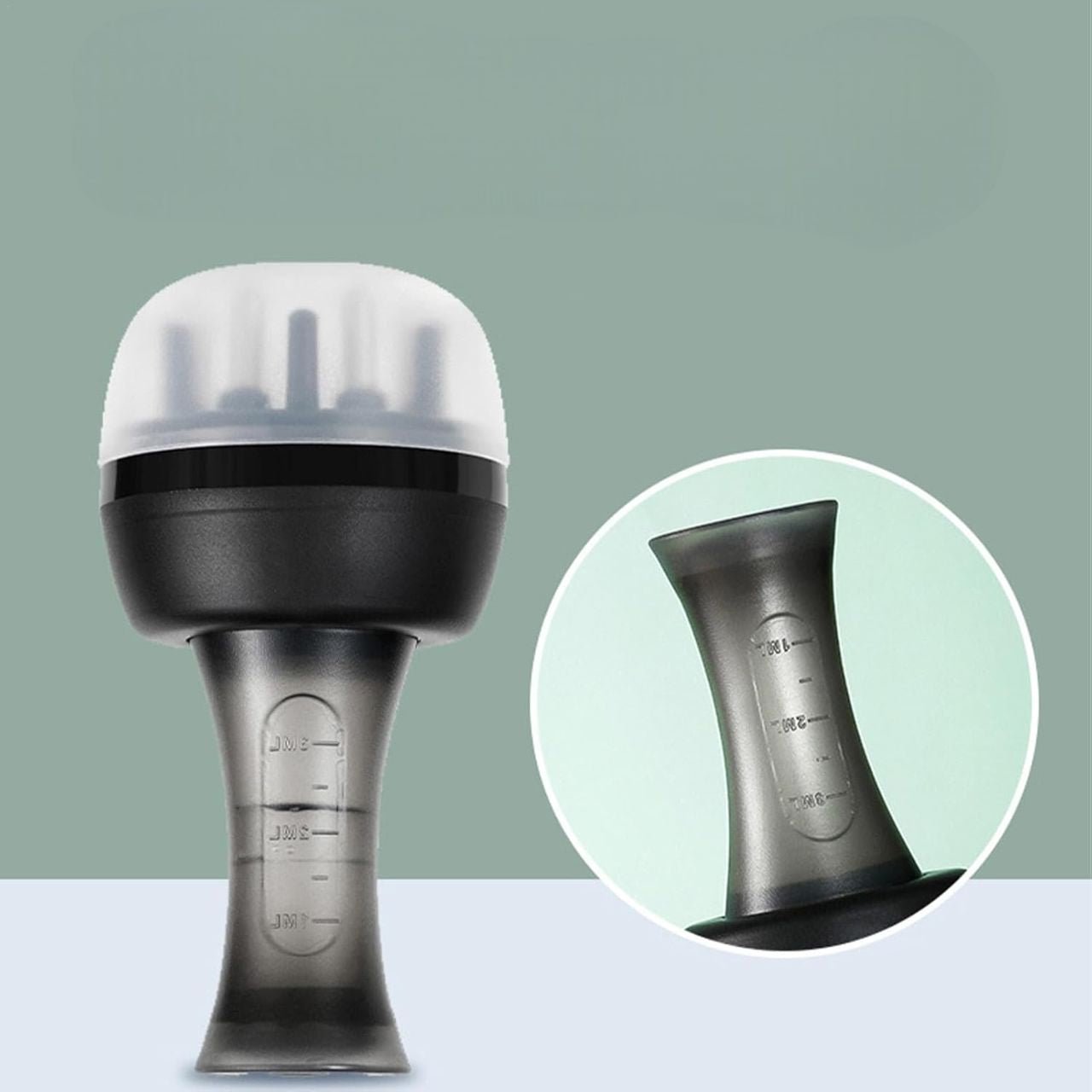 Applicateur d'Huile pour Cheveux - HairFlow™ - Noir - Beauté Univers