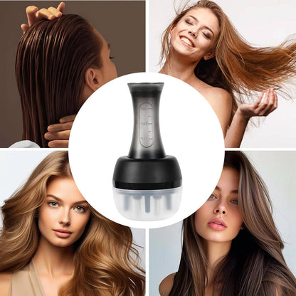 Applicateur d'Huile pour Cheveux - HairFlow™ - Noir - Beauté Univers