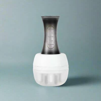 Applicateur d'Huile pour Cheveux - HairFlow™ - Noir & Blanc - Beauté Univers