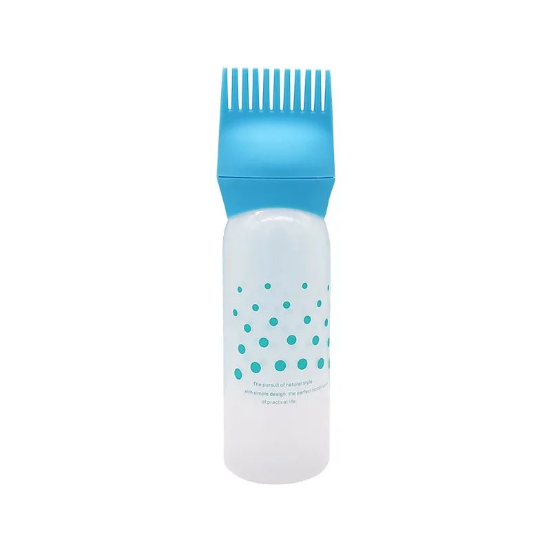 Applicateur d'Huile pour Cheveux - MultiFunctionDyeComb™ - Bleu - Beauté Univers