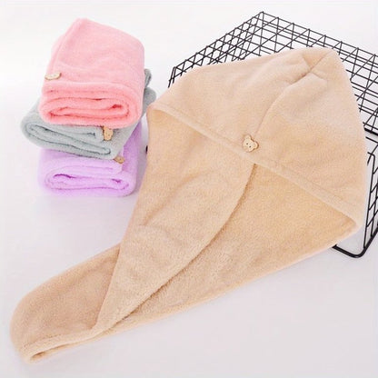 Serviette pour Cheveux - CapilDry™ - Kaki - Beauté Univers